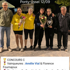 Concours Féminin de Ponty-Ussel 12/09/26